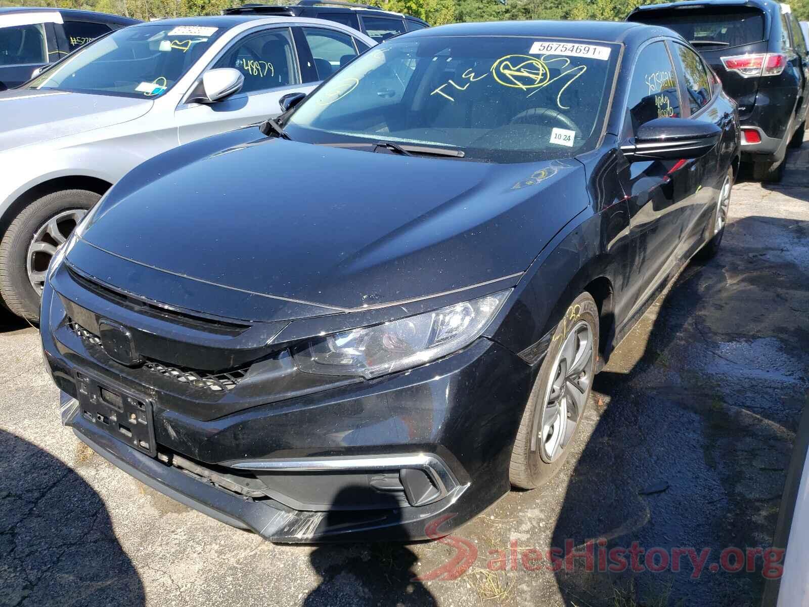 2HGFC2F62KH596012 2019 HONDA CIVIC