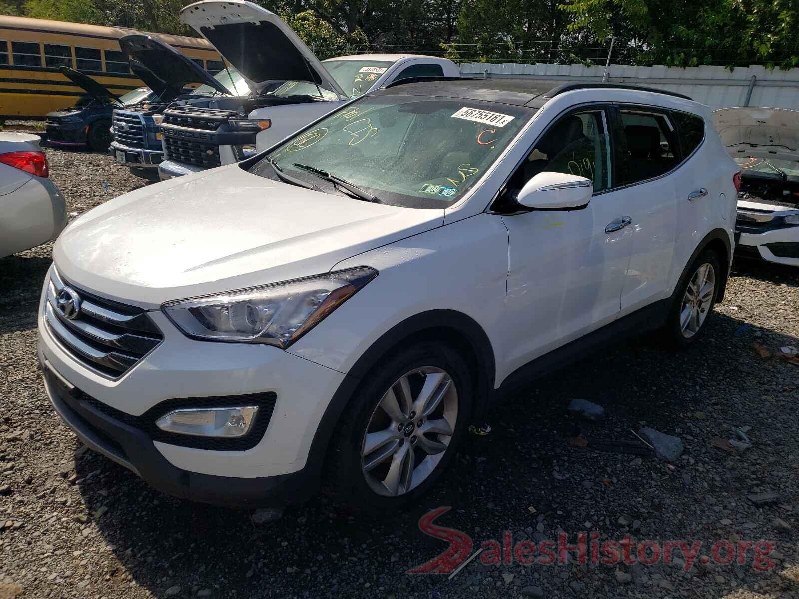 5XYZWDLA3GG343343 2016 HYUNDAI SANTA FE