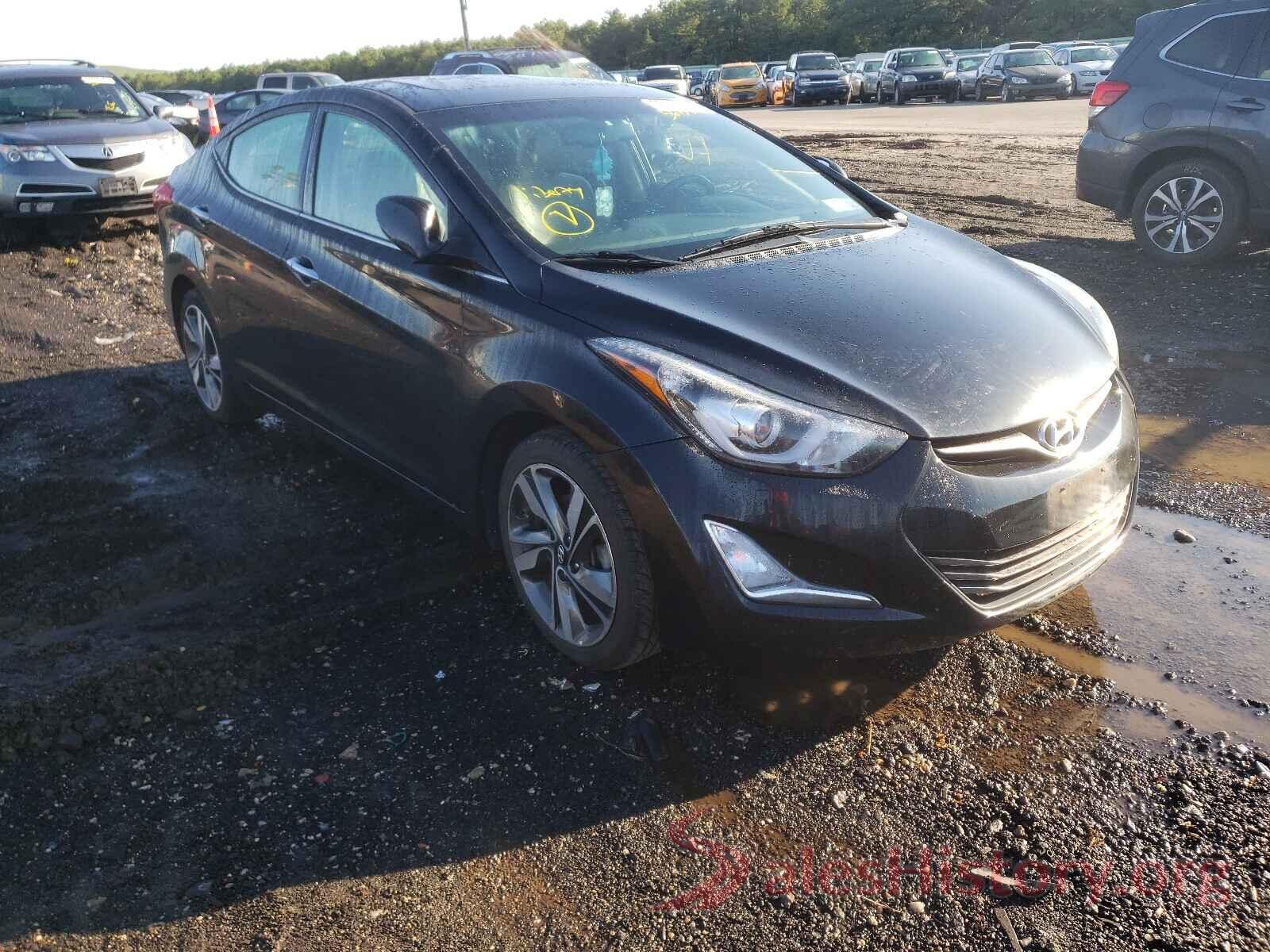 5NPDH4AE3GH655911 2016 HYUNDAI ELANTRA