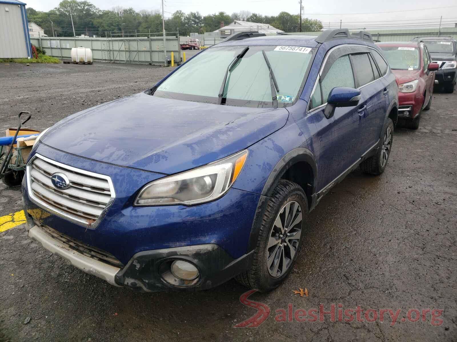 4S4BSENCXG3262549 2016 SUBARU OUTBACK