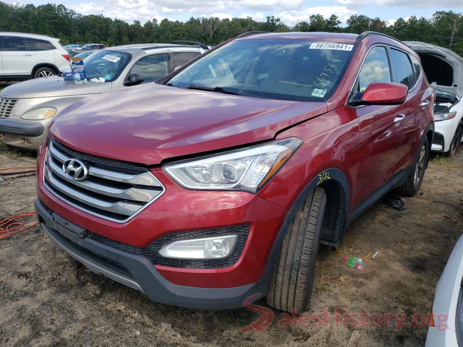 5XYZUDLB3GG333605 2016 HYUNDAI SANTA FE