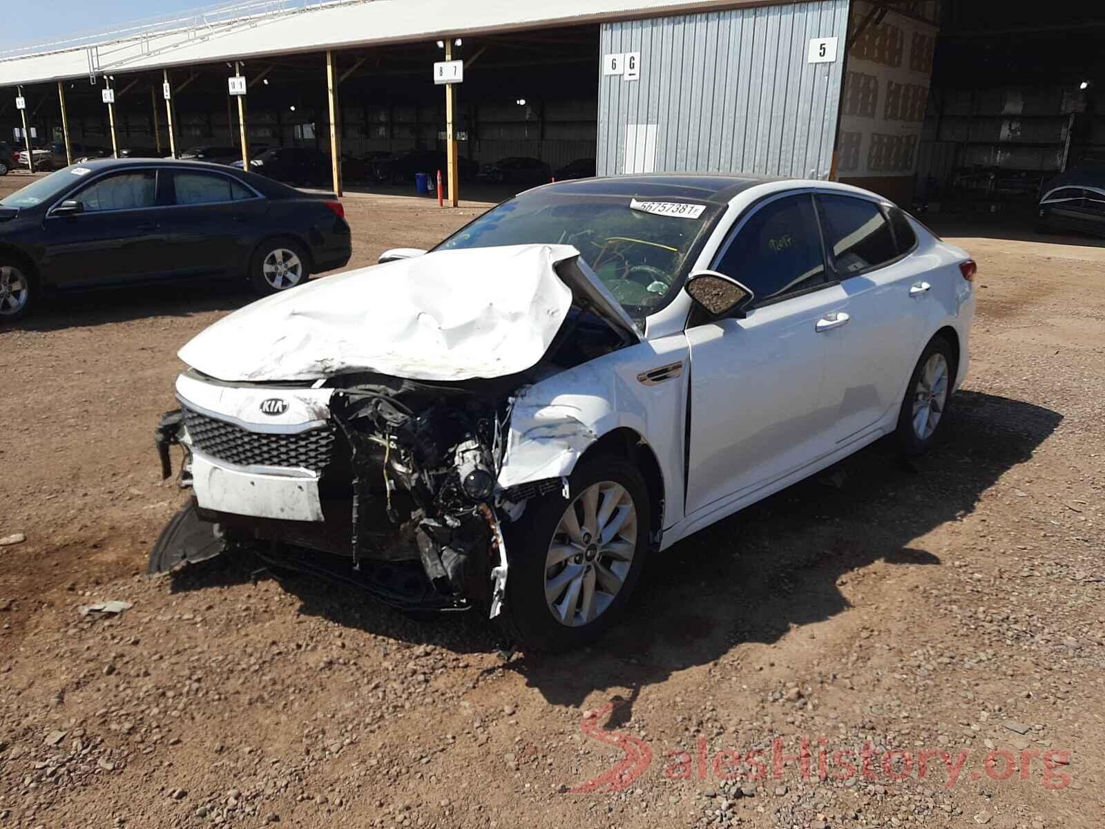 5XXGU4L39GG064238 2016 KIA OPTIMA