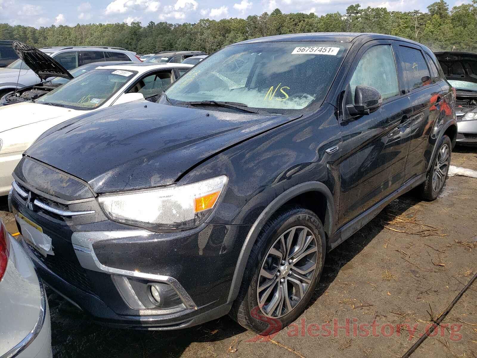 JA4AP4AU0KU027570 2019 MITSUBISHI OUTLANDER