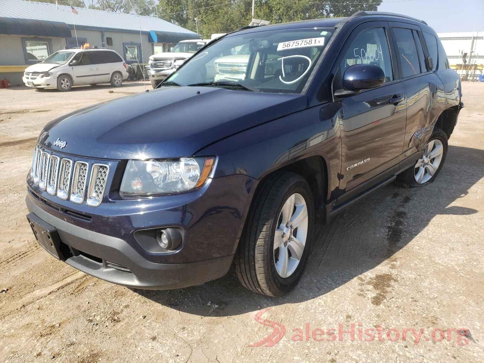 1C4NJDEB6HD142376 2017 JEEP COMPASS