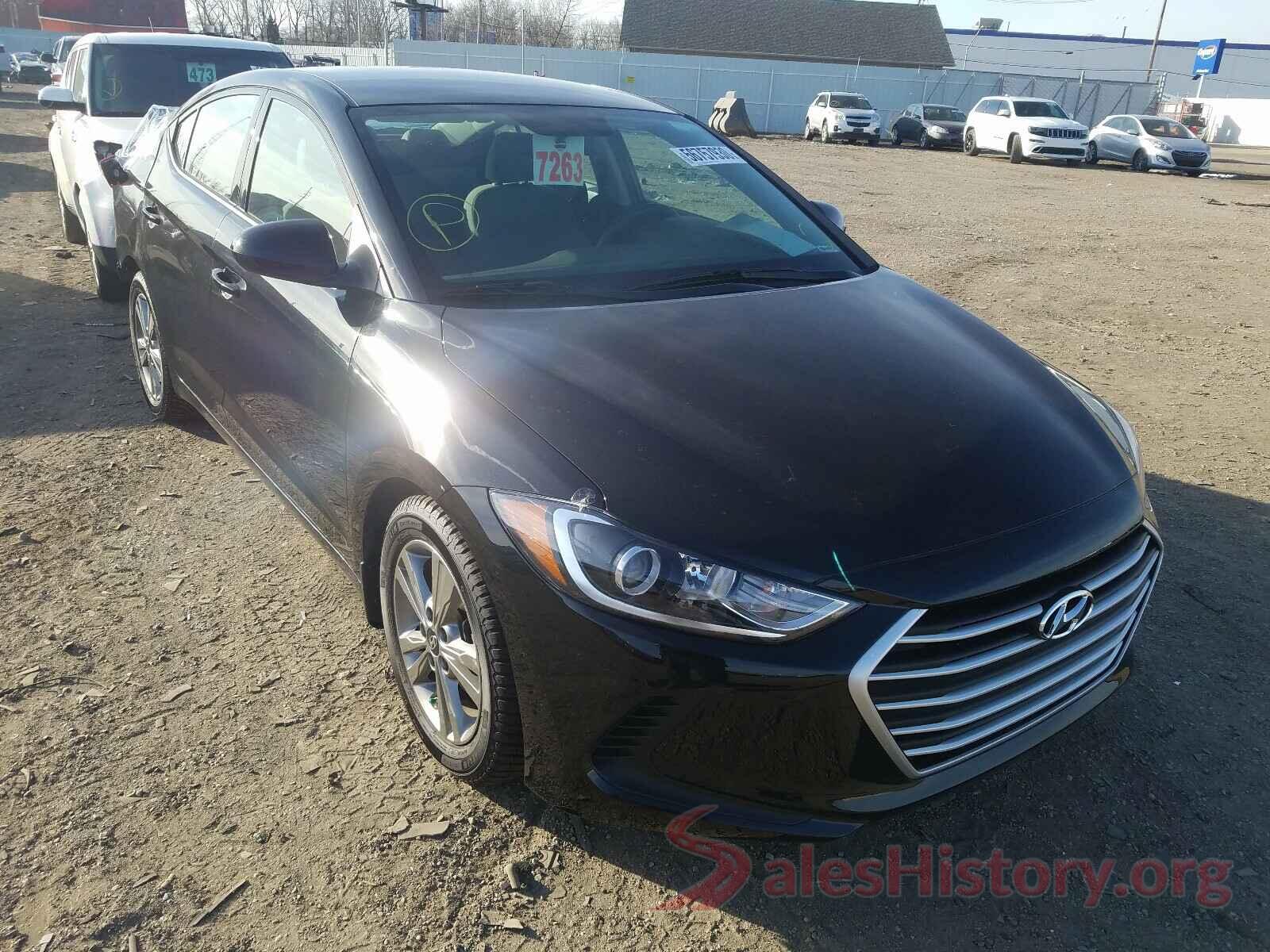 5NPD84LF1JH344541 2018 HYUNDAI ELANTRA