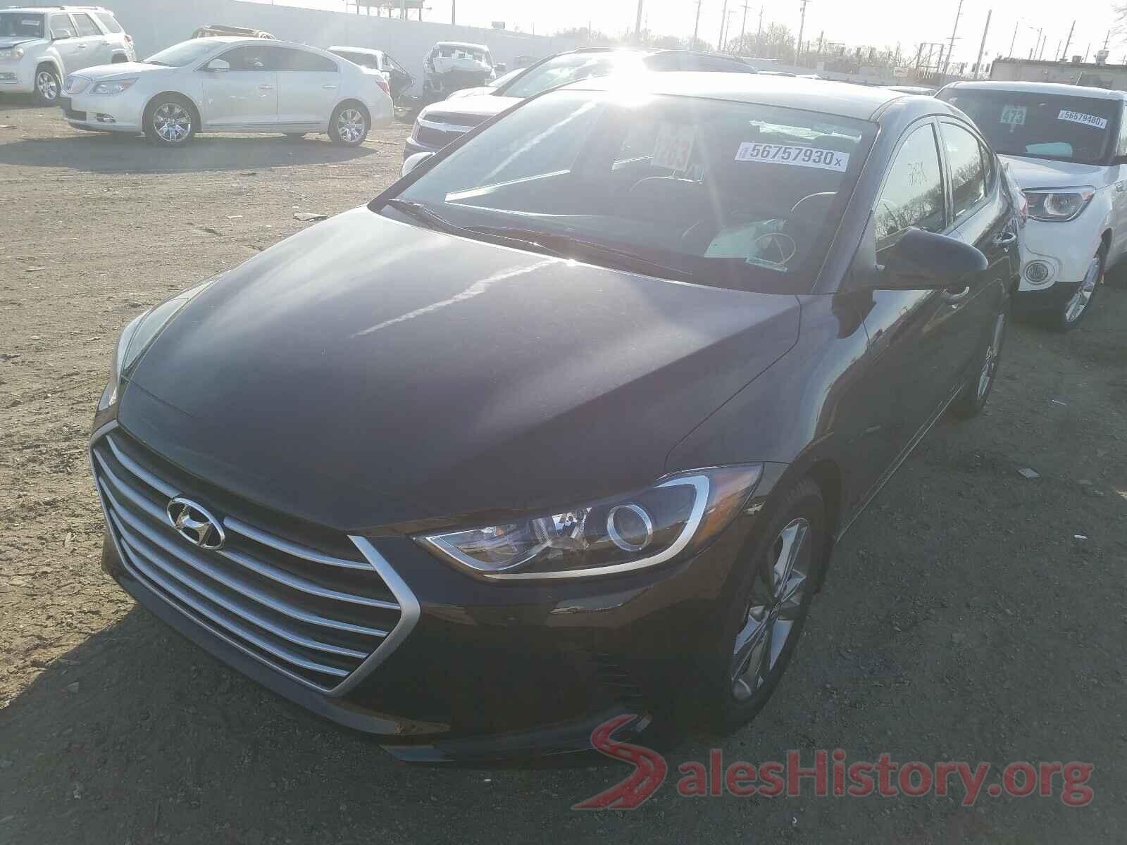 5NPD84LF1JH344541 2018 HYUNDAI ELANTRA