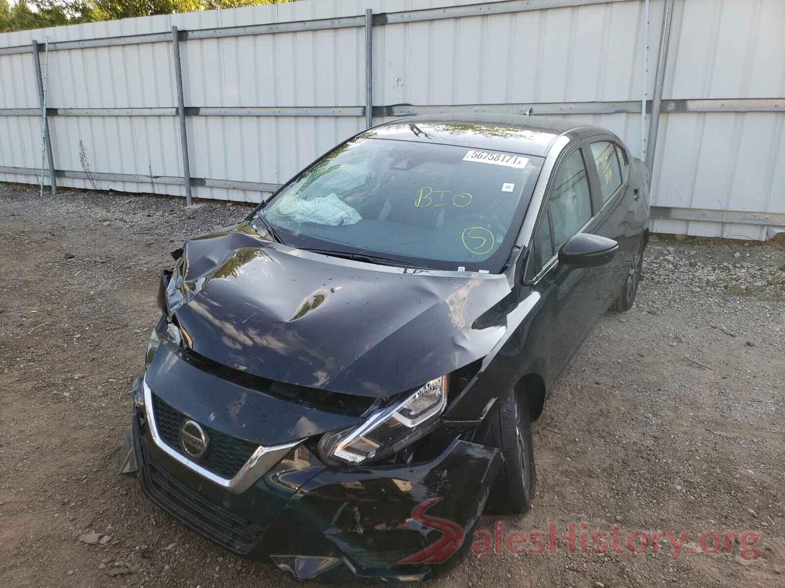 3N1CN8EV5ML886300 2021 NISSAN VERSA