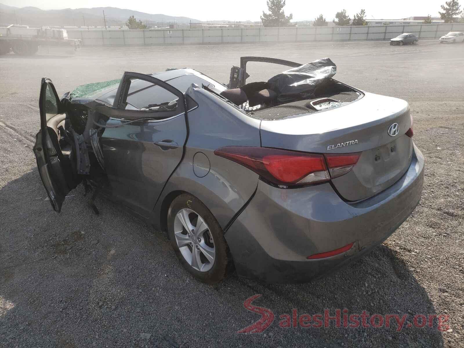 KMHDH4AE1GU573418 2016 HYUNDAI ELANTRA