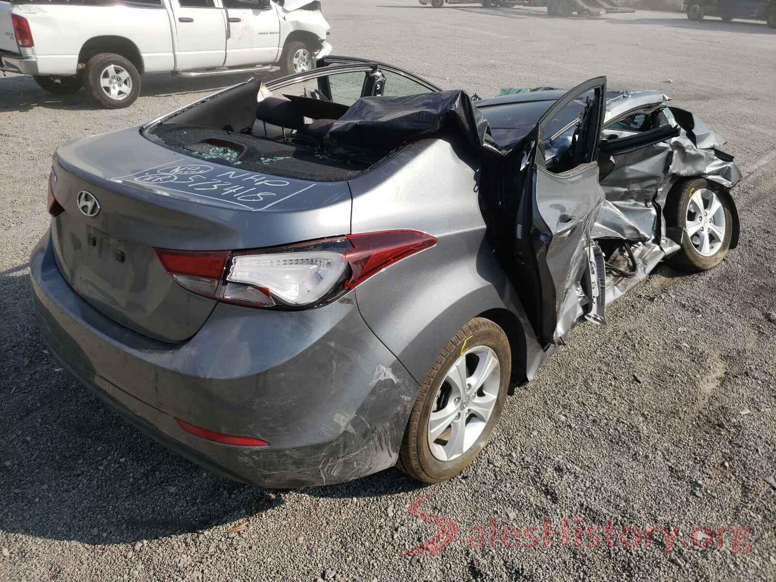 KMHDH4AE1GU573418 2016 HYUNDAI ELANTRA