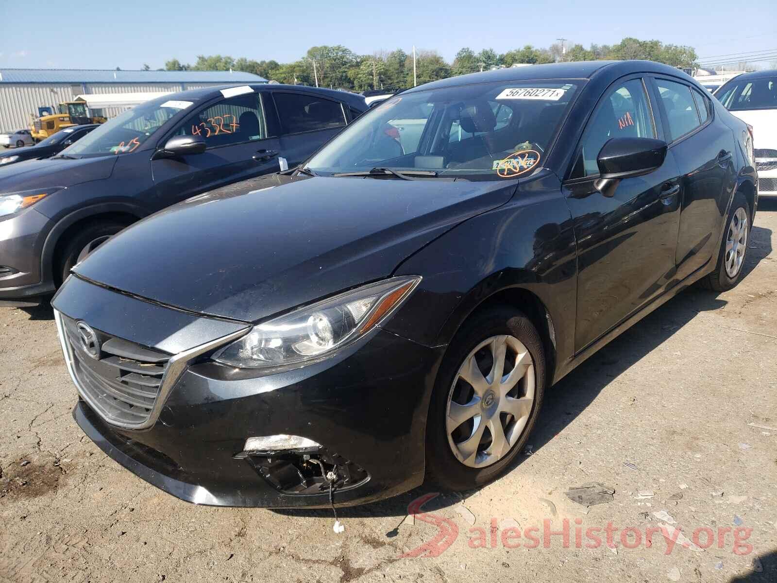 3MZBM1T76GM250715 2016 MAZDA 3