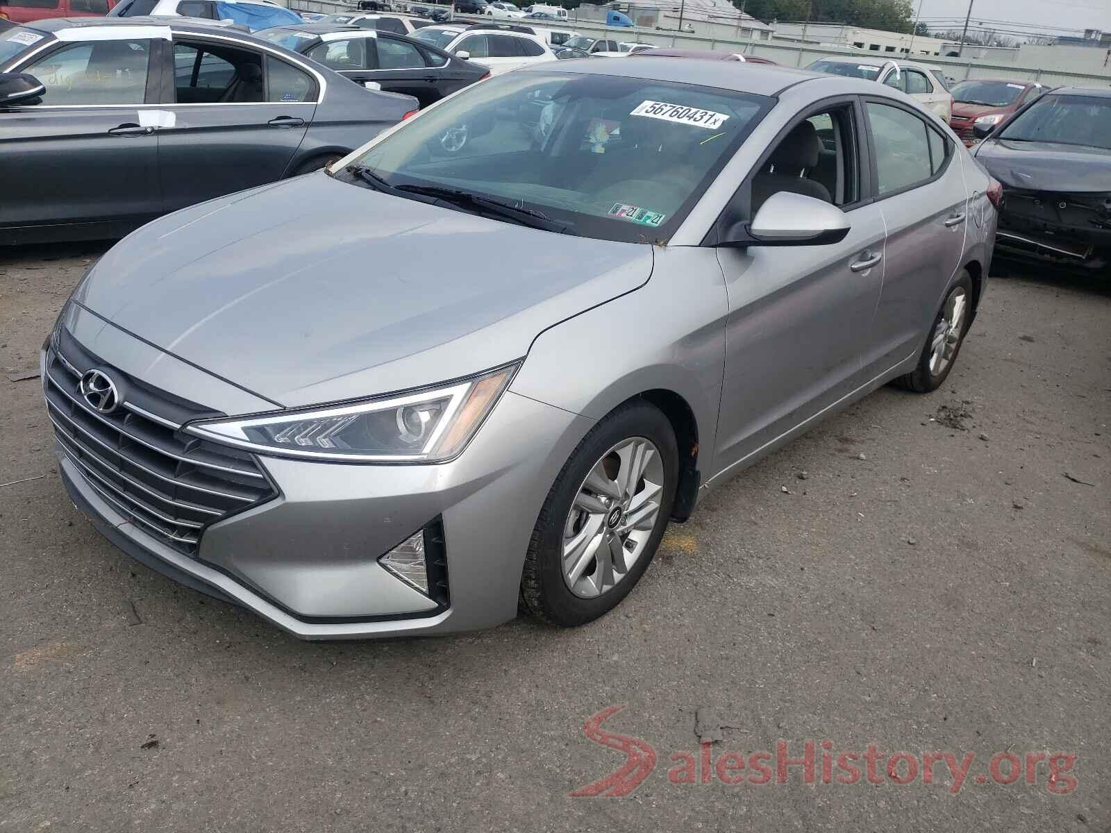 5NPD84LF6LH599320 2020 HYUNDAI ELANTRA