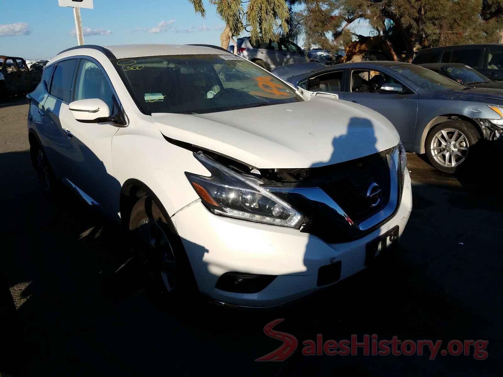 5N1AZ2MH1JN177016 2018 NISSAN MURANO