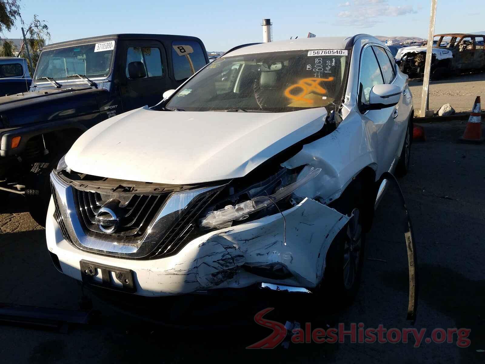 5N1AZ2MH1JN177016 2018 NISSAN MURANO