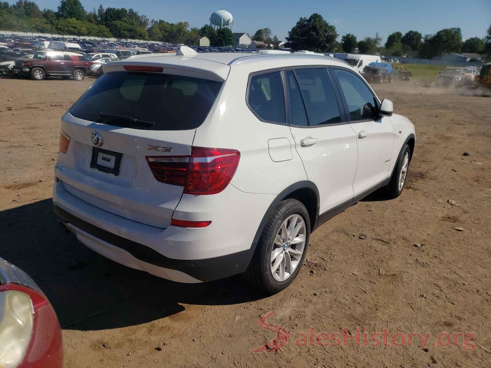 5UXWX9C37H0T19857 2017 BMW X3