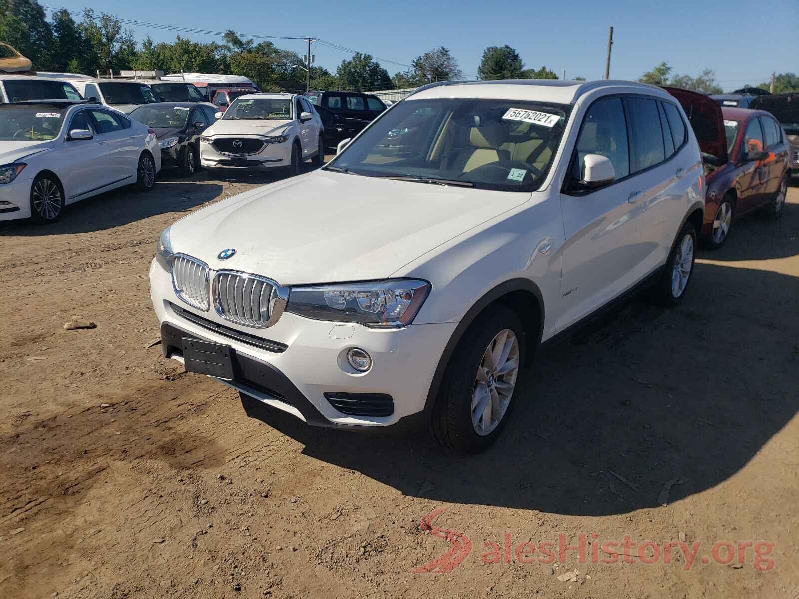 5UXWX9C37H0T19857 2017 BMW X3