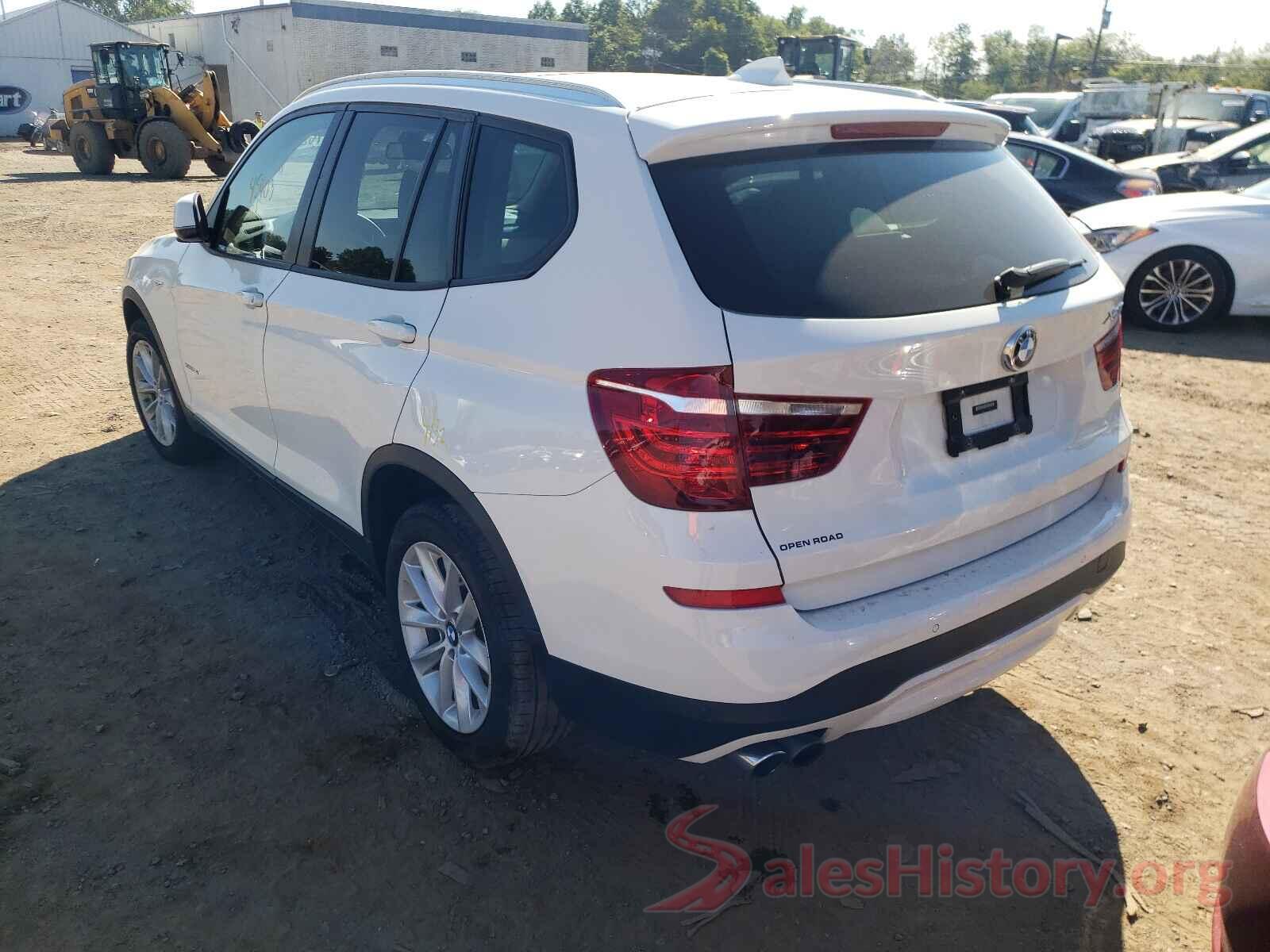 5UXWX9C37H0T19857 2017 BMW X3