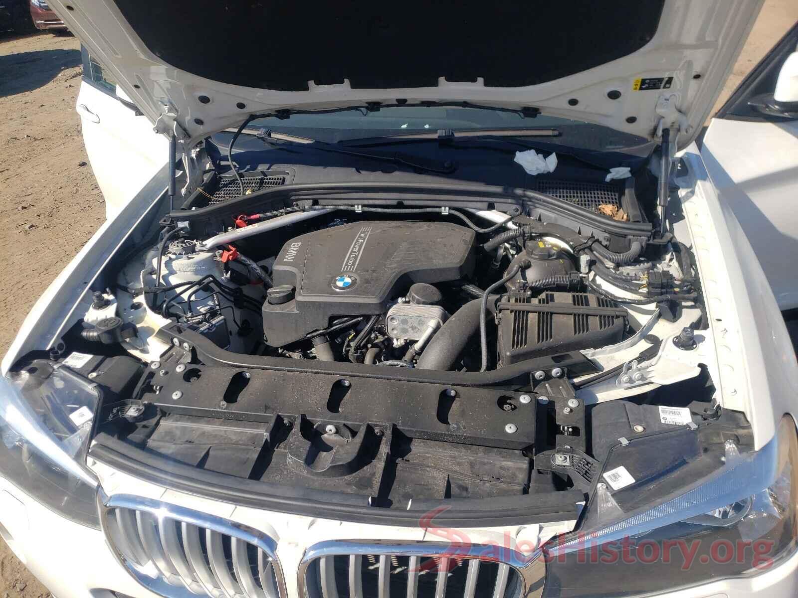 5UXWX9C37H0T19857 2017 BMW X3