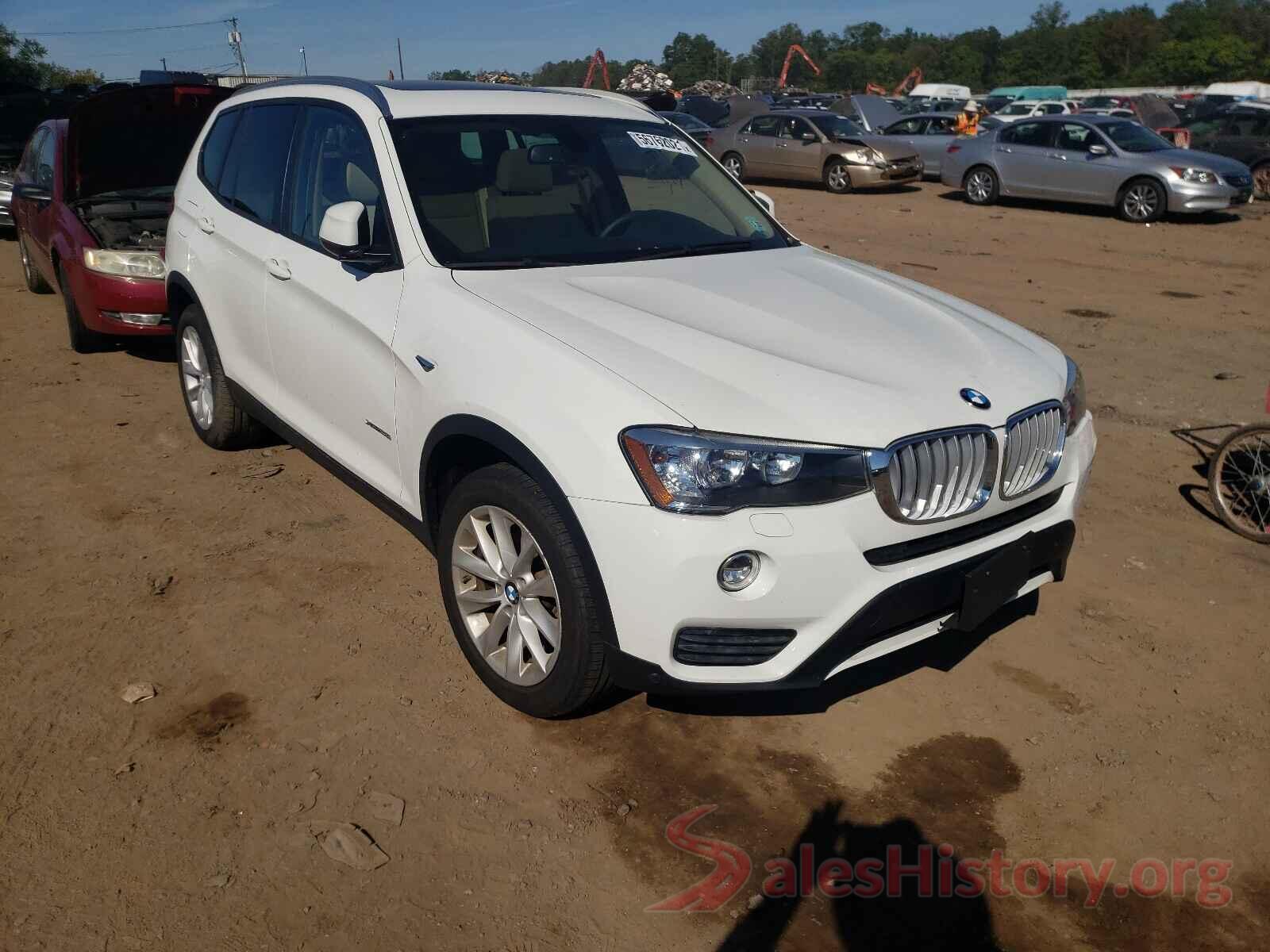 5UXWX9C37H0T19857 2017 BMW X3