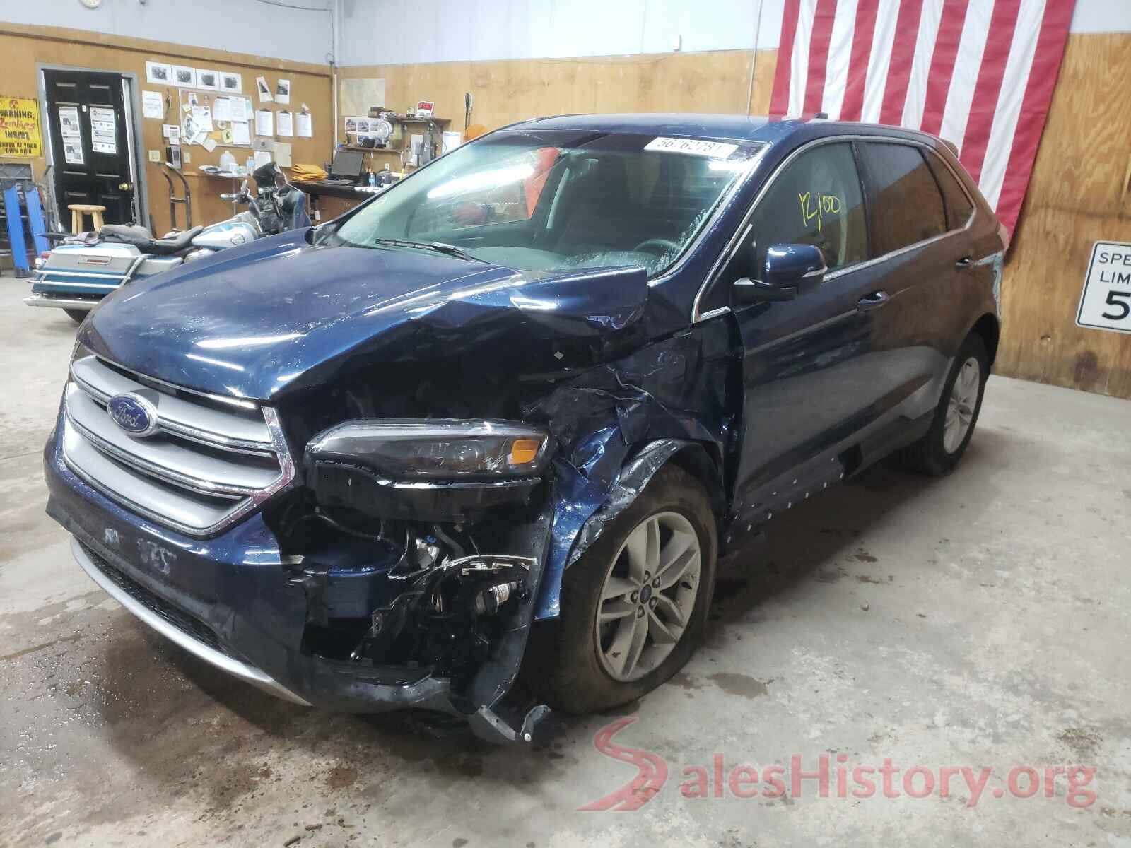 2FMPK4J98HBC43493 2017 FORD EDGE