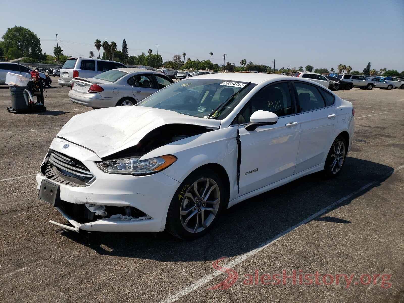 3FA6P0LUXJR257131 2018 FORD FUSION