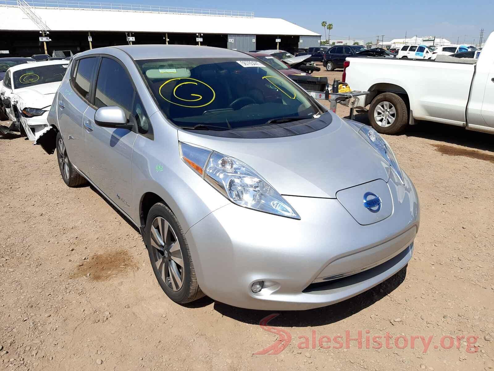 1N4BZ0CP2HC306950 2017 NISSAN LEAF