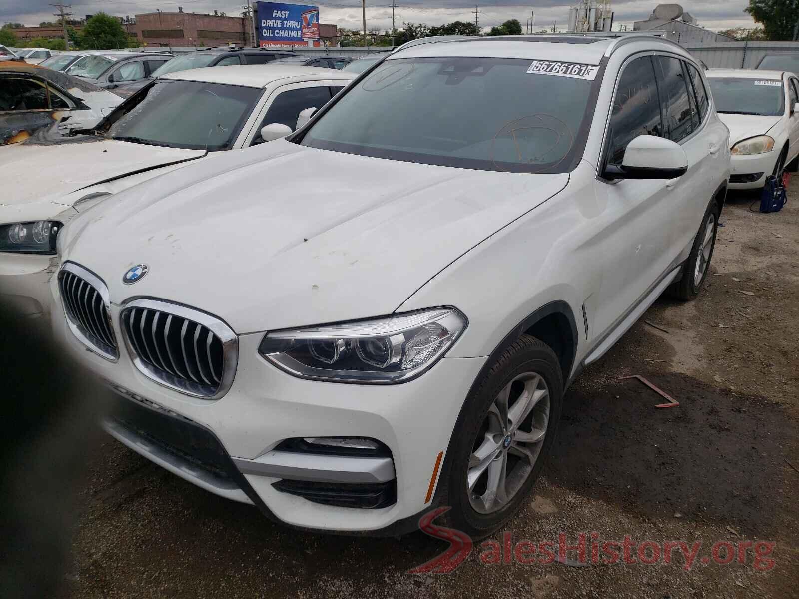 5UXTR7C56KLR44534 2019 BMW X3