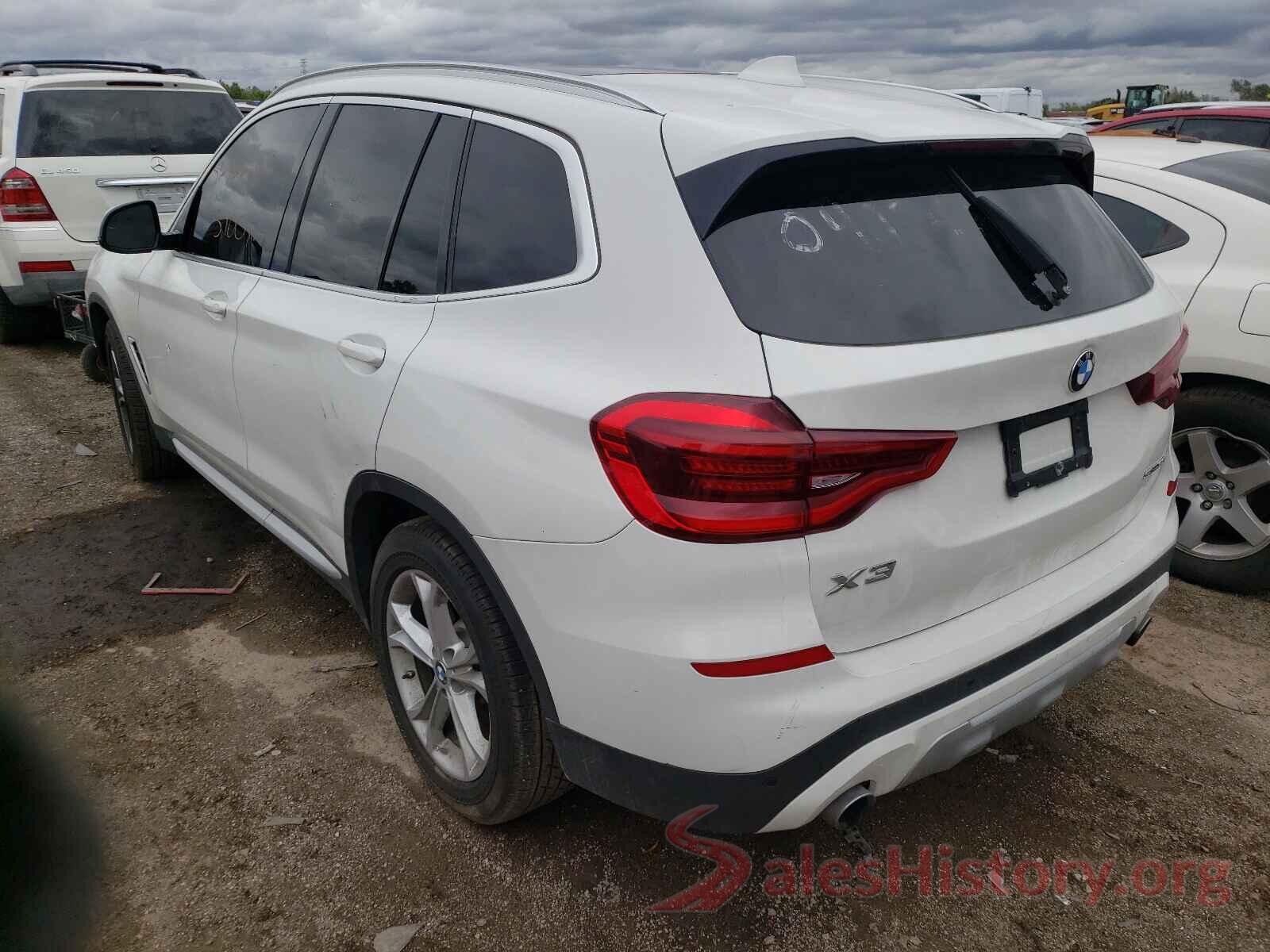 5UXTR7C56KLR44534 2019 BMW X3