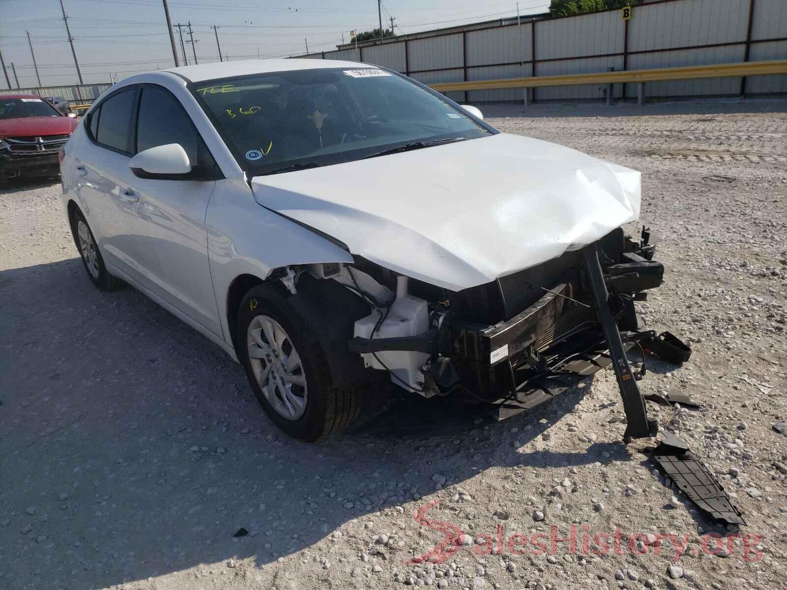 5NPD74LF7JH352257 2018 HYUNDAI ELANTRA