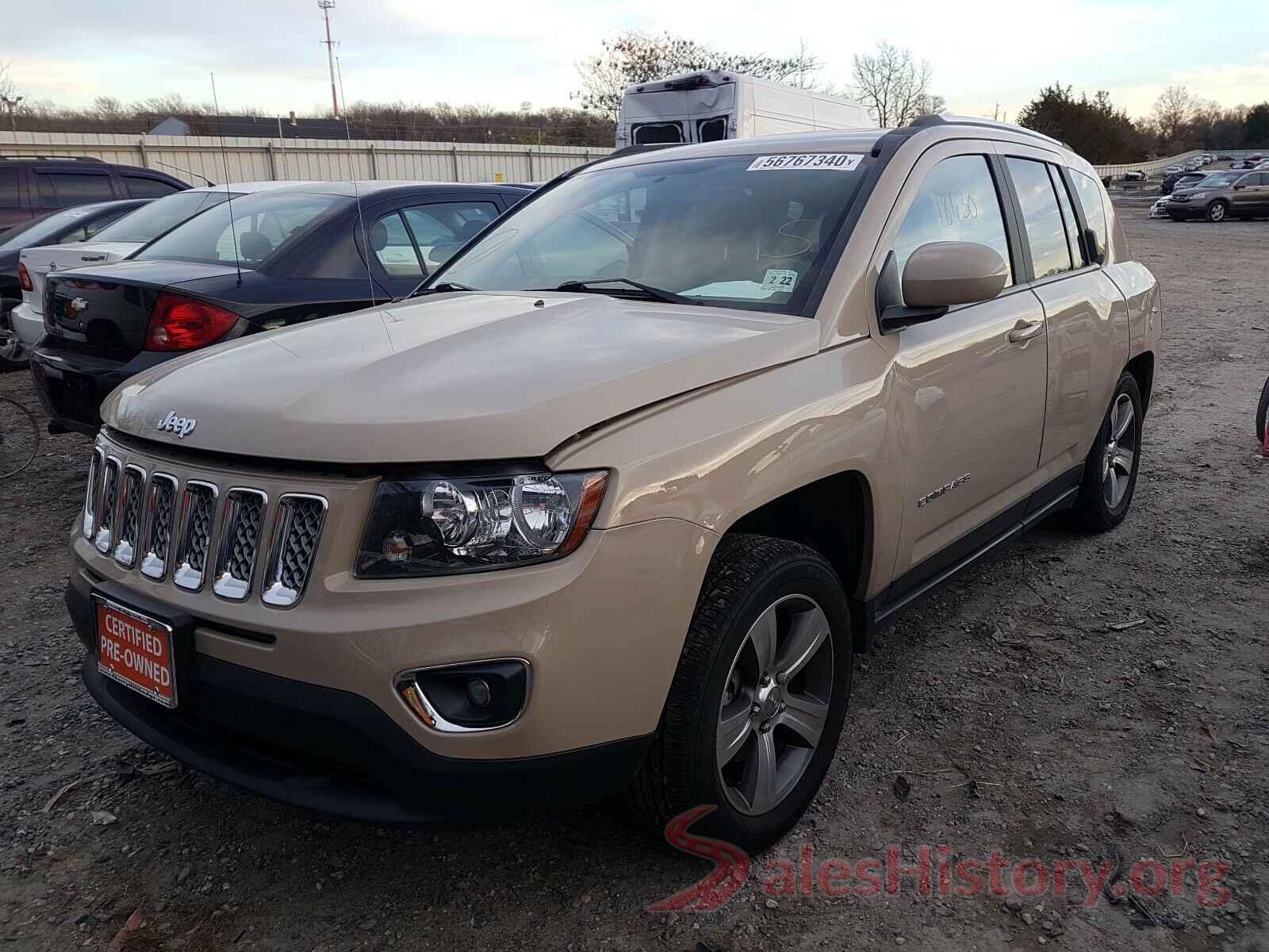 1C4NJCEB0HD185816 2017 JEEP COMPASS