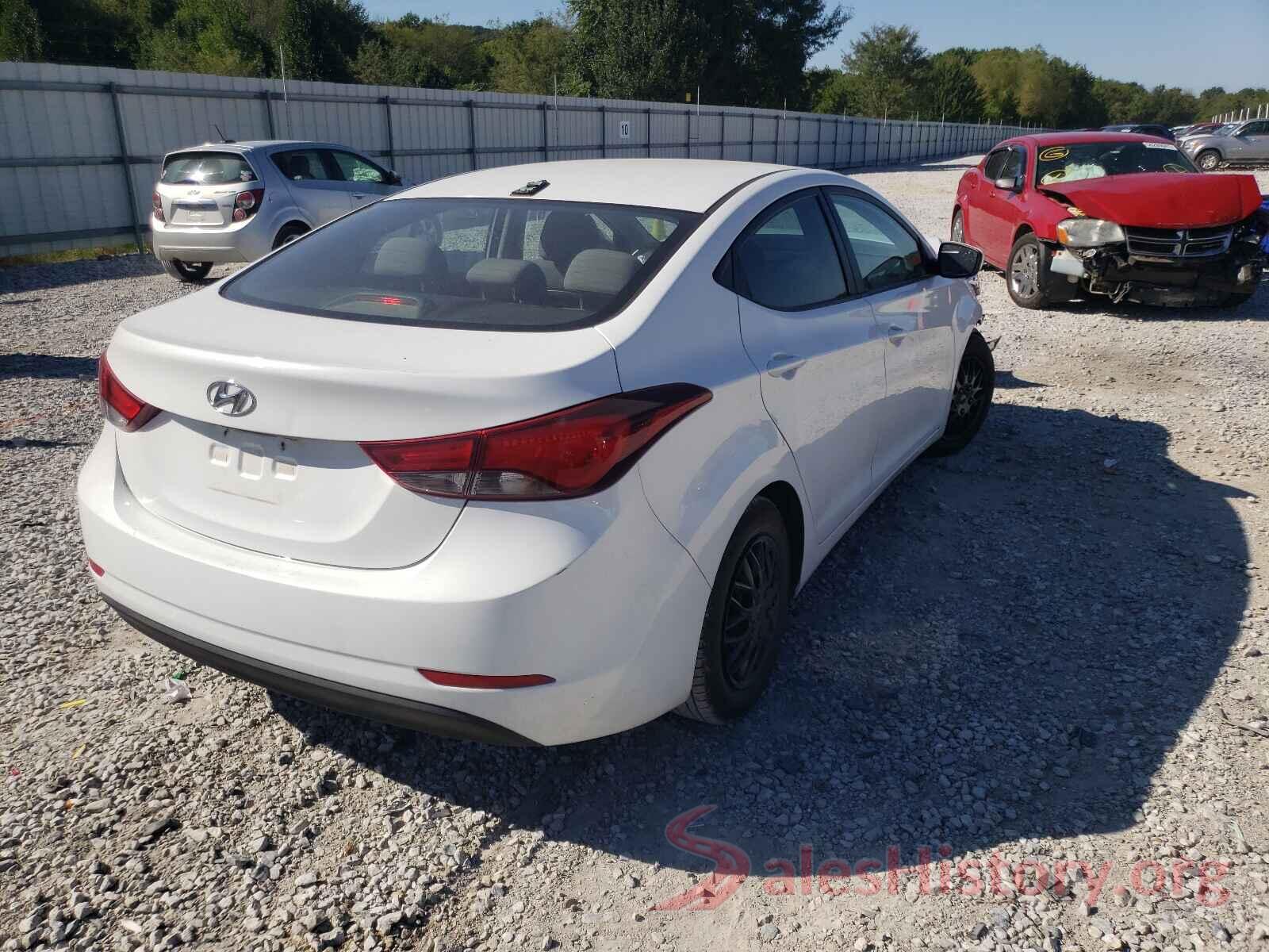 5NPDH4AE1GH665059 2016 HYUNDAI ELANTRA