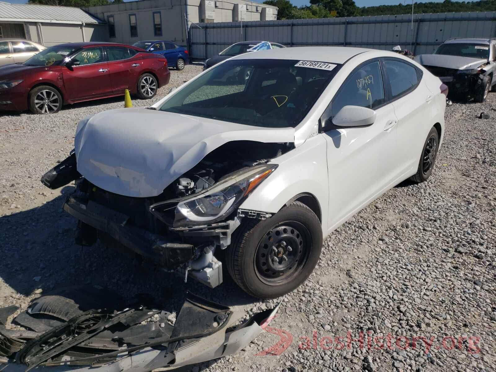 5NPDH4AE1GH665059 2016 HYUNDAI ELANTRA