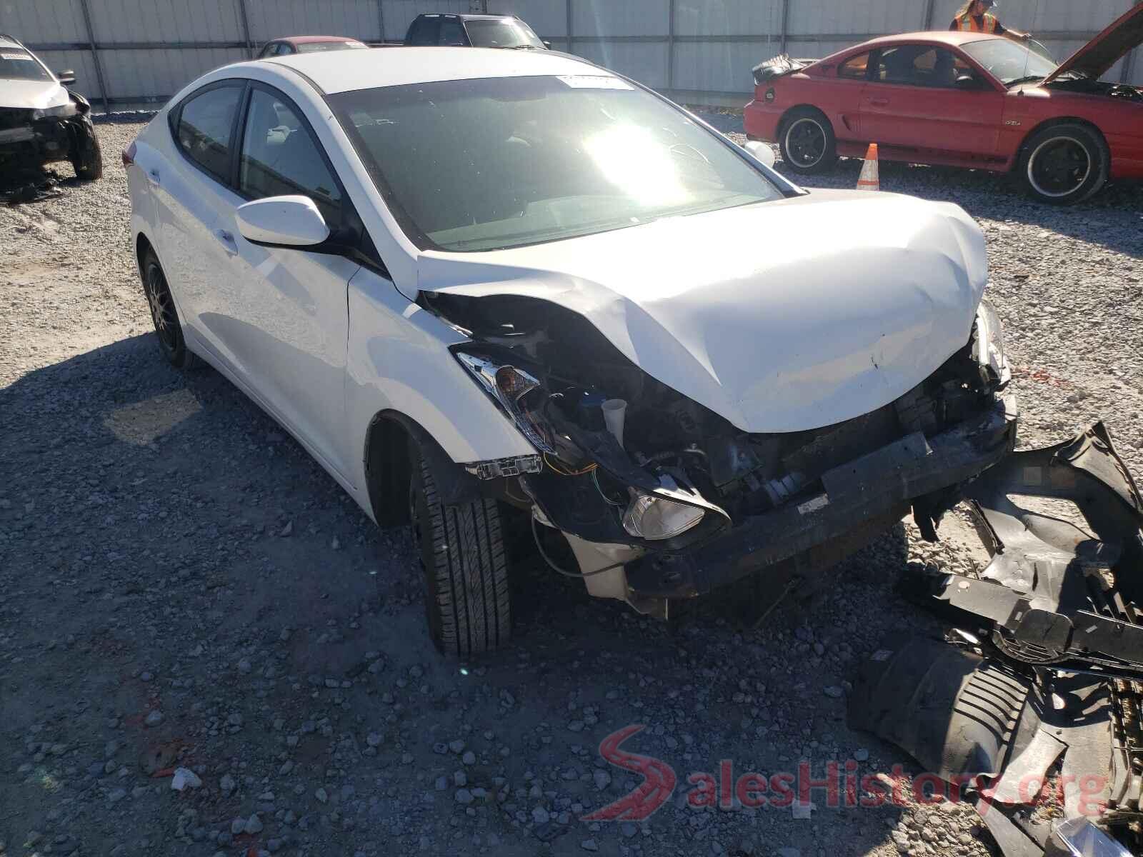 5NPDH4AE1GH665059 2016 HYUNDAI ELANTRA