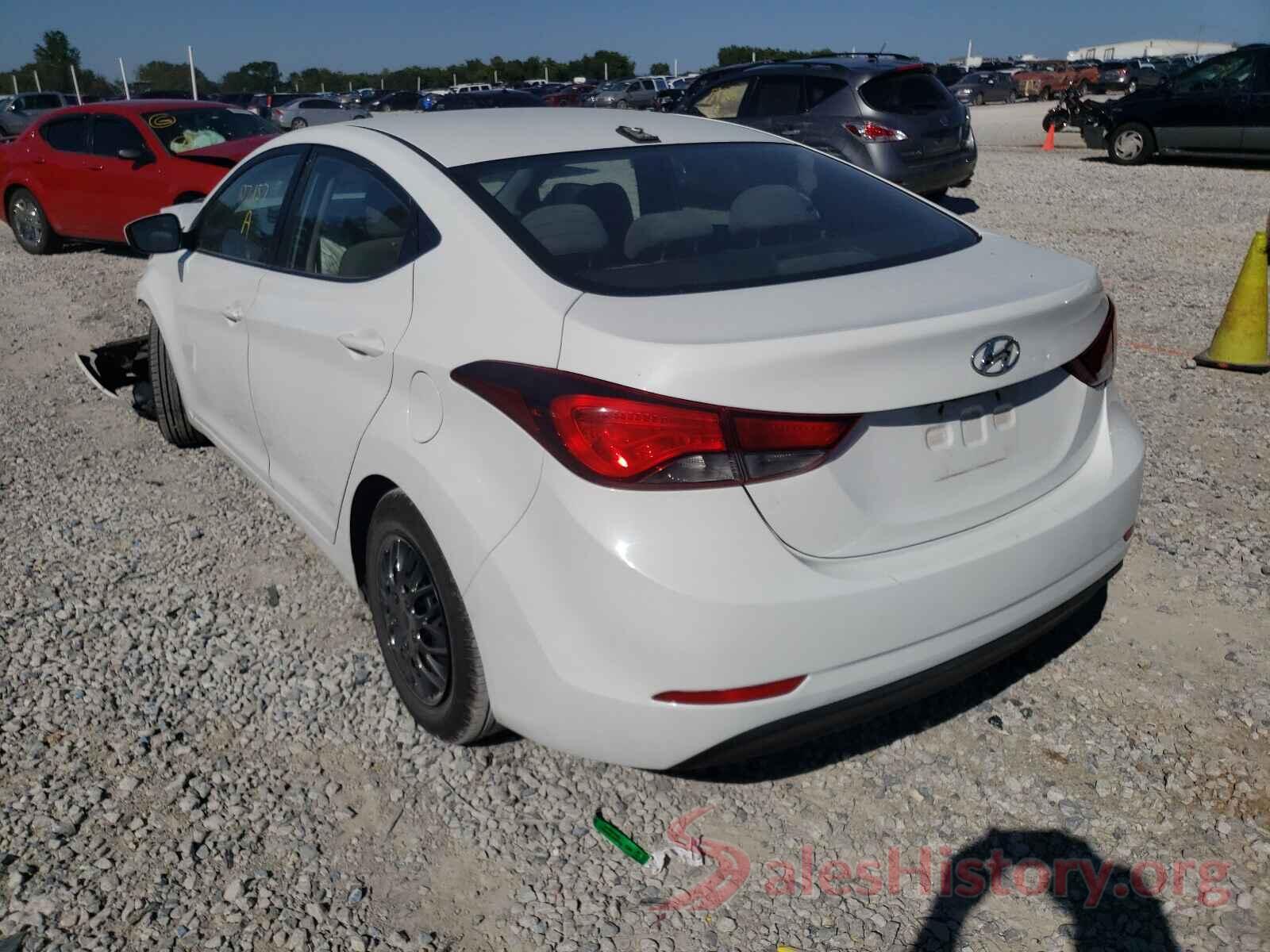 5NPDH4AE1GH665059 2016 HYUNDAI ELANTRA