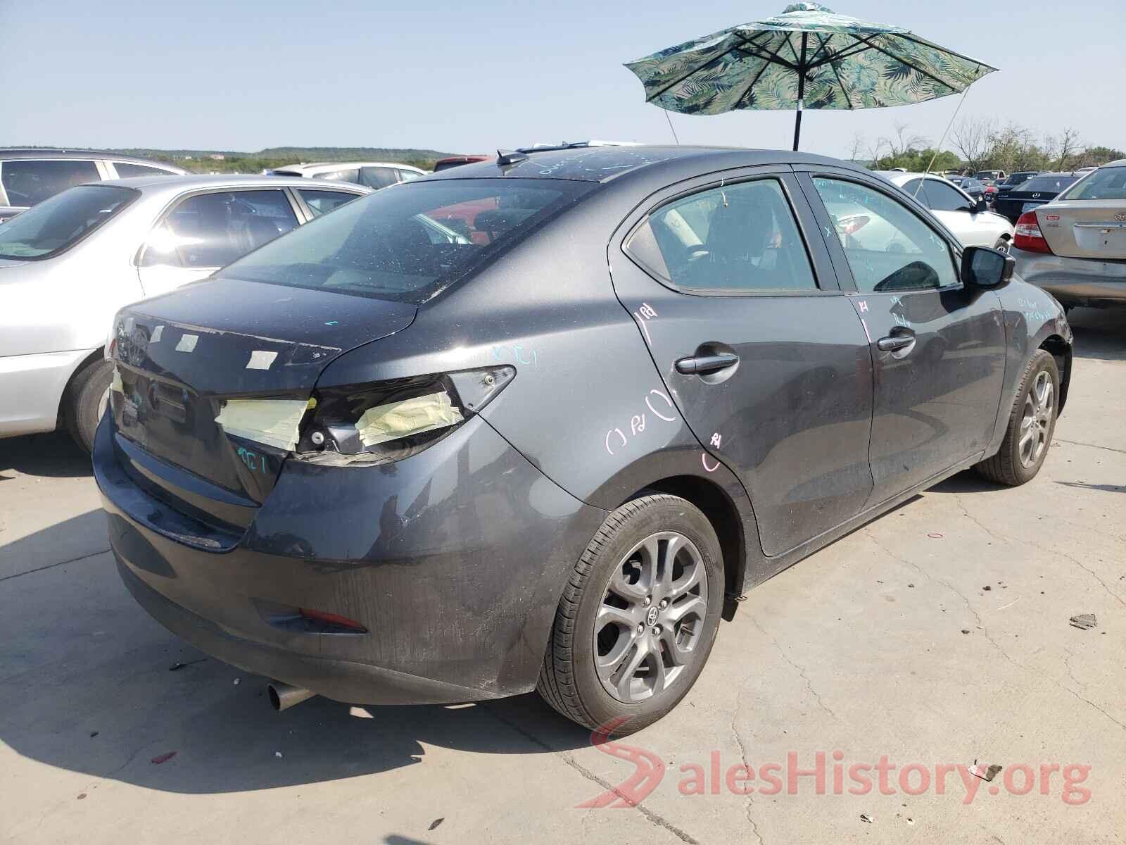 3MYDLBYVXKY524951 2019 TOYOTA YARIS