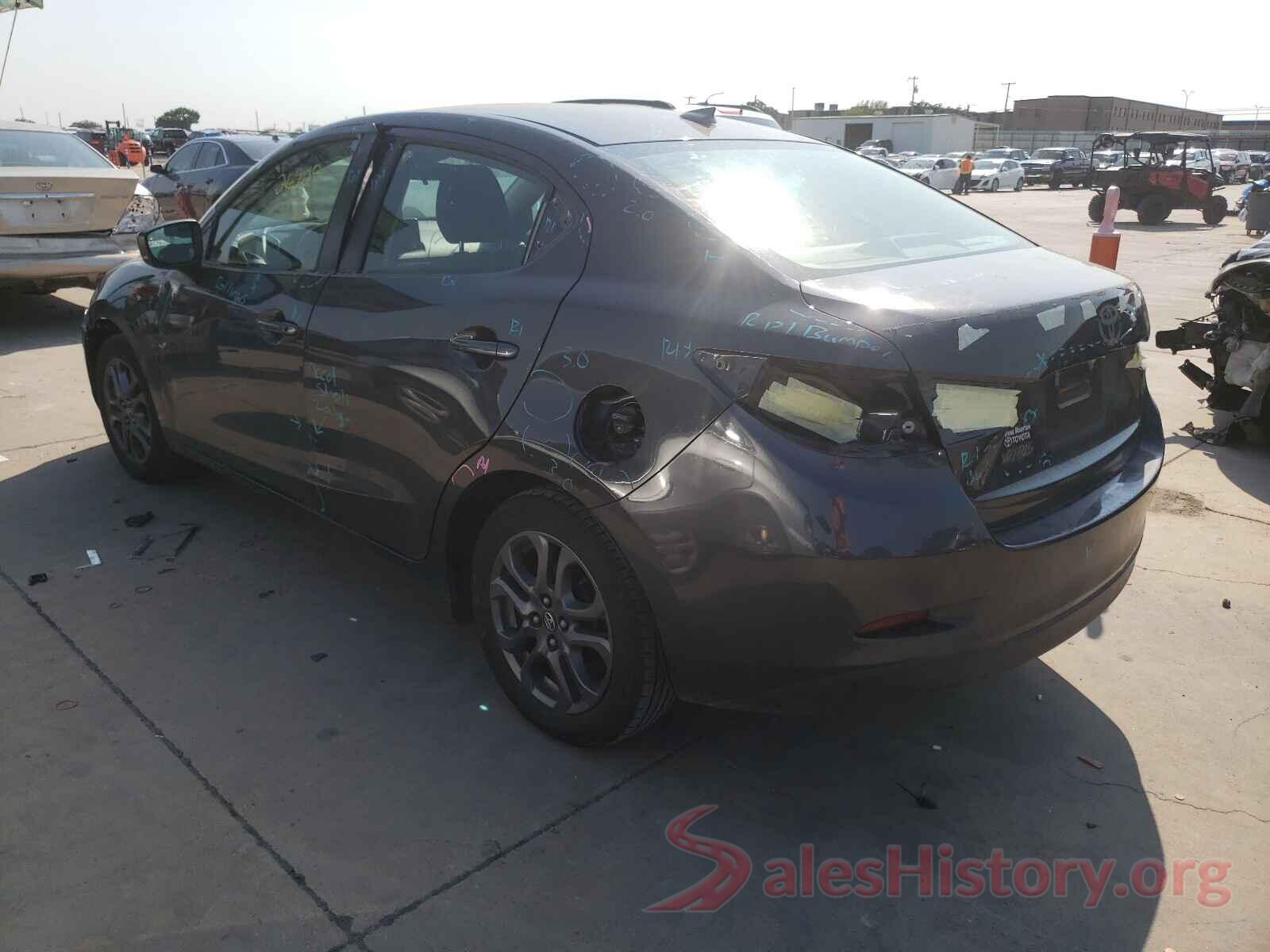 3MYDLBYVXKY524951 2019 TOYOTA YARIS