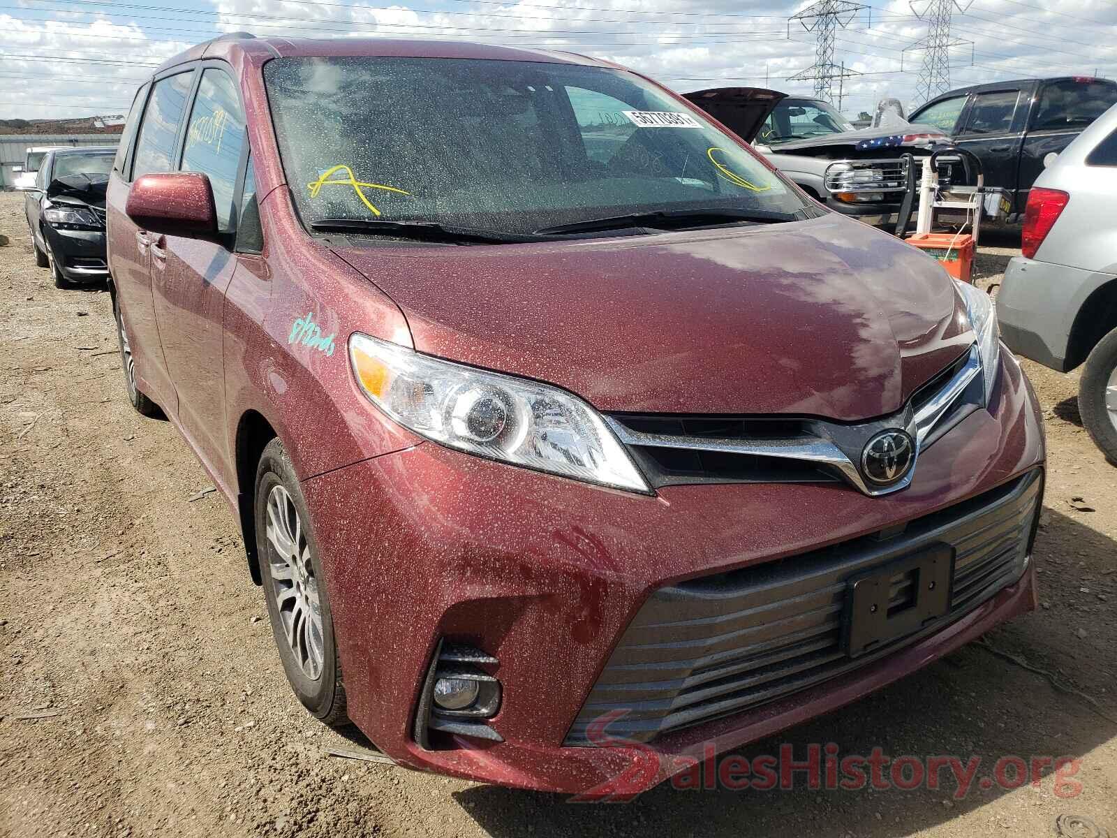 5TDYZ3DCXKS999080 2019 TOYOTA SIENNA