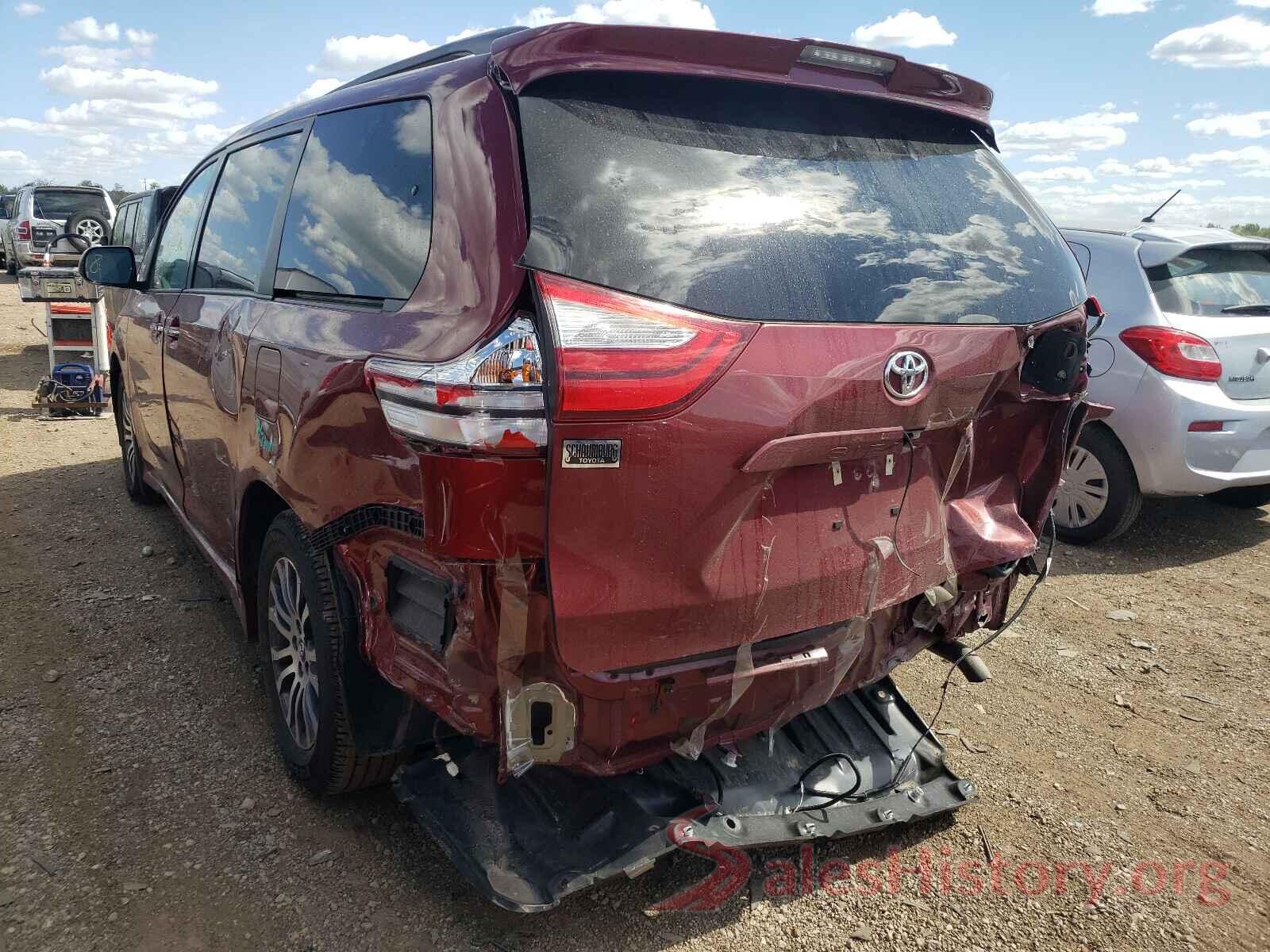 5TDYZ3DCXKS999080 2019 TOYOTA SIENNA