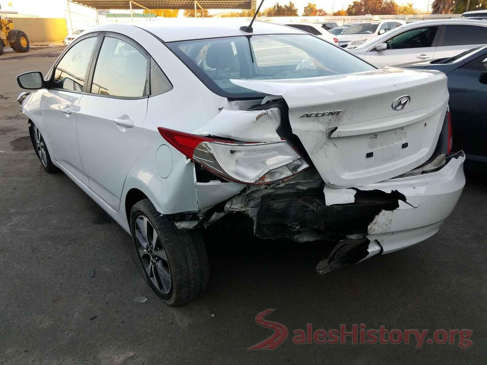 KMHCT4AE5HU376649 2017 HYUNDAI ACCENT