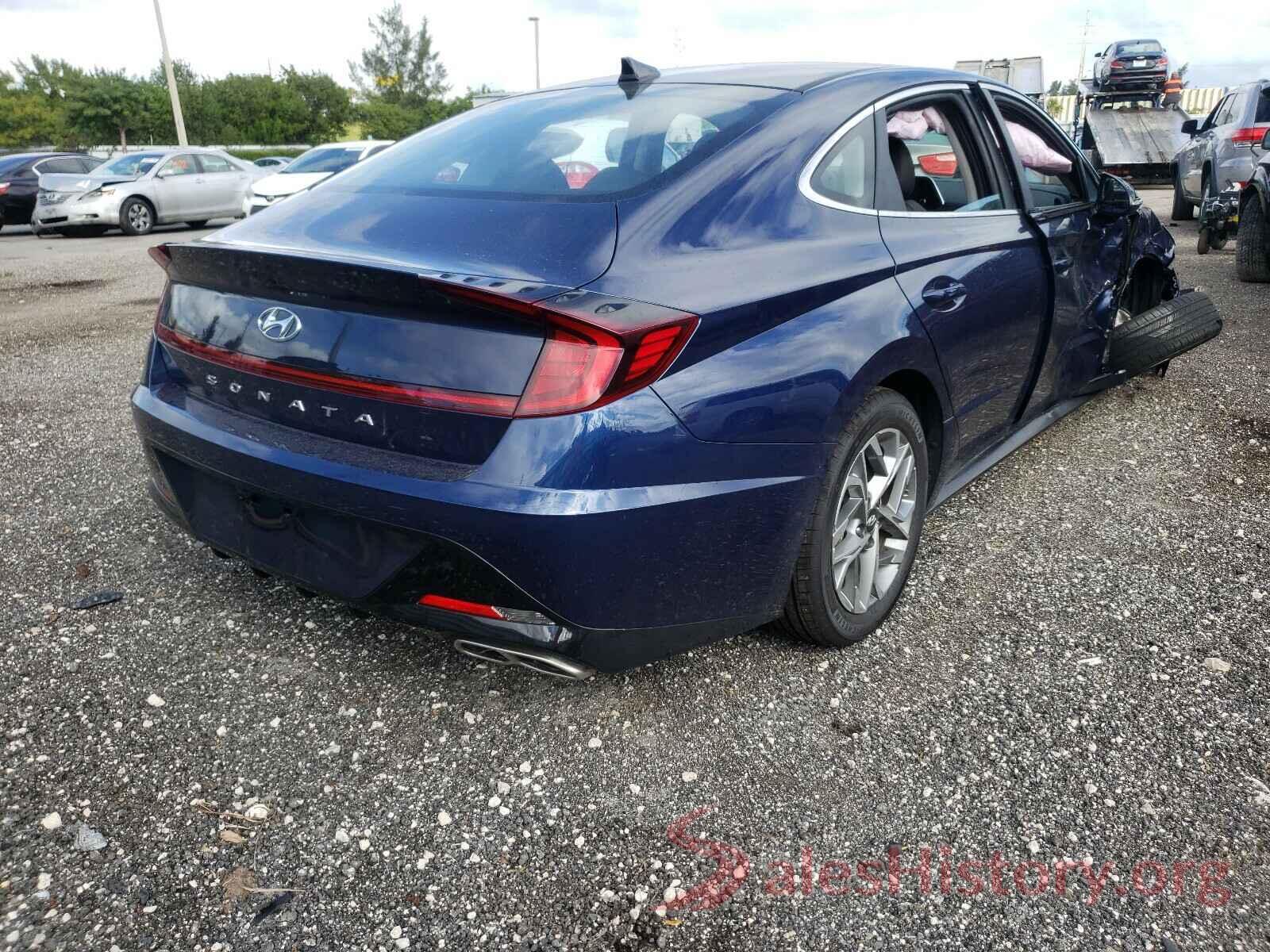 5NPEL4JA5MH070677 2021 HYUNDAI SONATA