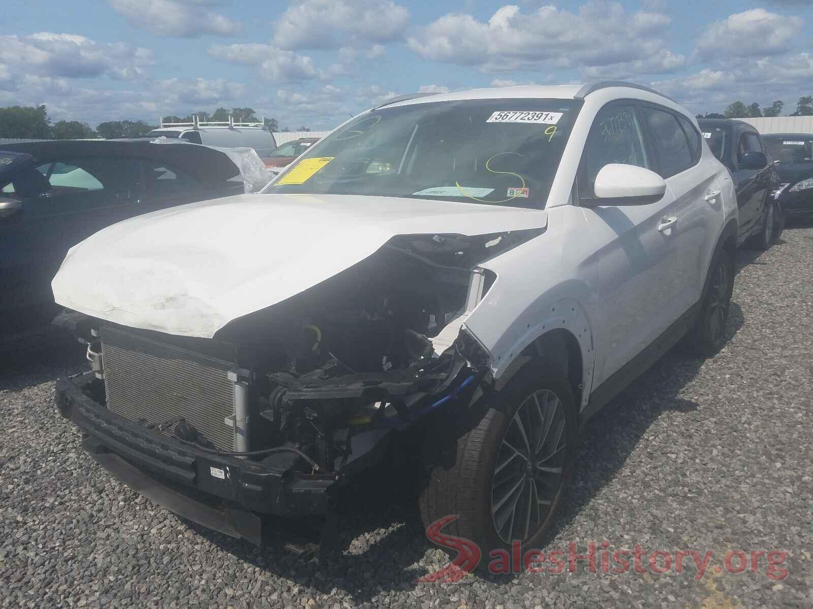 KM8J33AL0KU051446 2019 HYUNDAI TUCSON