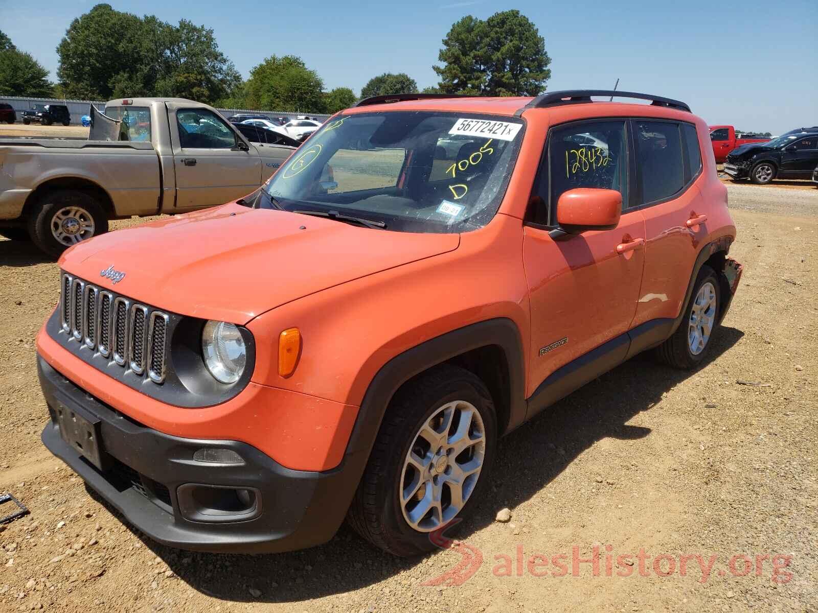 ZACCJABB6HPF07005 2017 JEEP RENEGADE