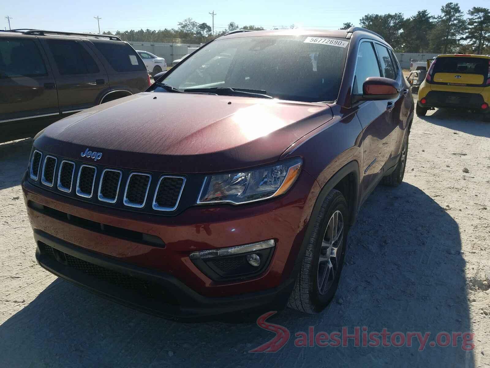 3C4NJCBB0LT257296 2020 JEEP COMPASS