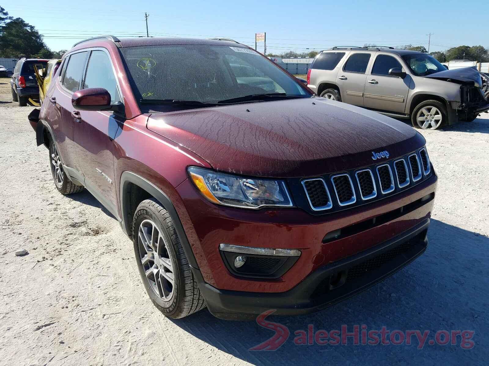 3C4NJCBB0LT257296 2020 JEEP COMPASS