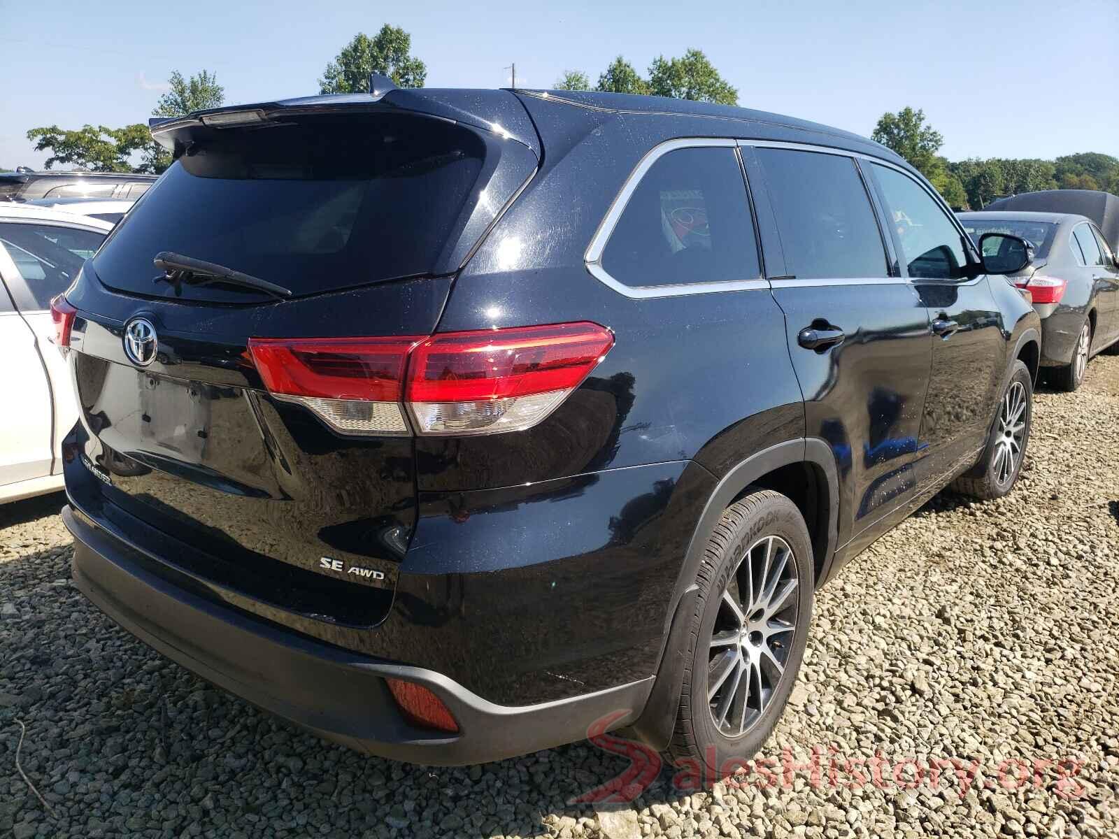 5TDJZRFH5HS374639 2017 TOYOTA HIGHLANDER