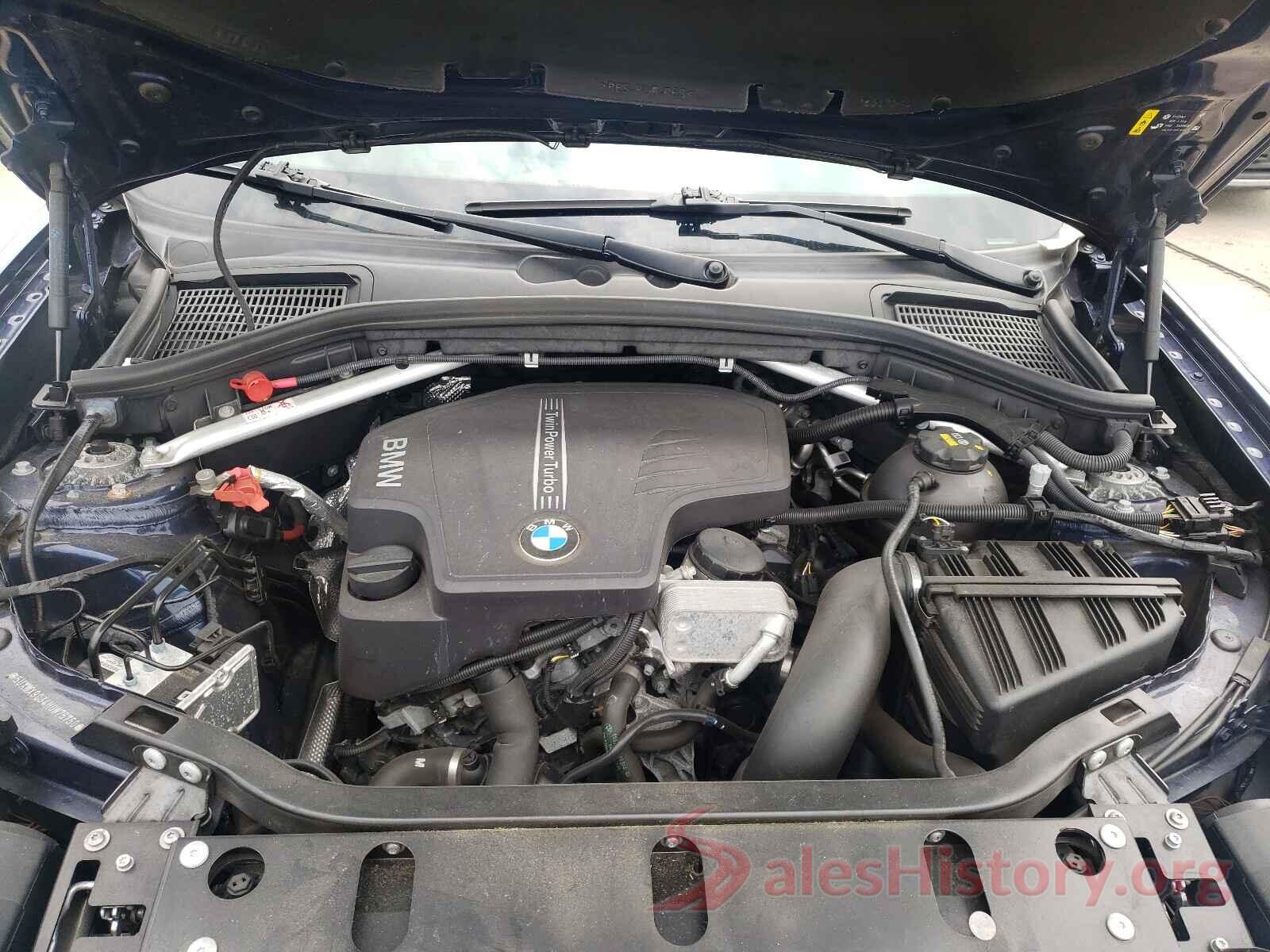 5UXWX9C34H0W75750 2017 BMW X3