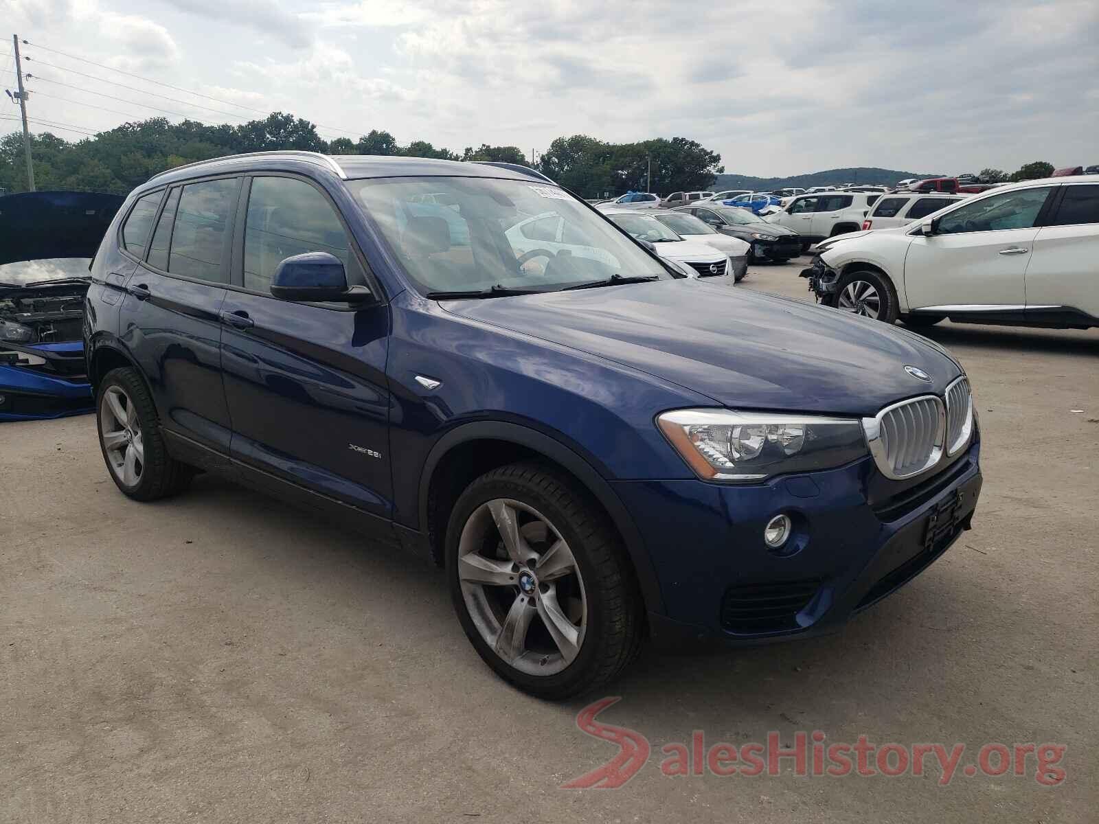 5UXWX9C34H0W75750 2017 BMW X3