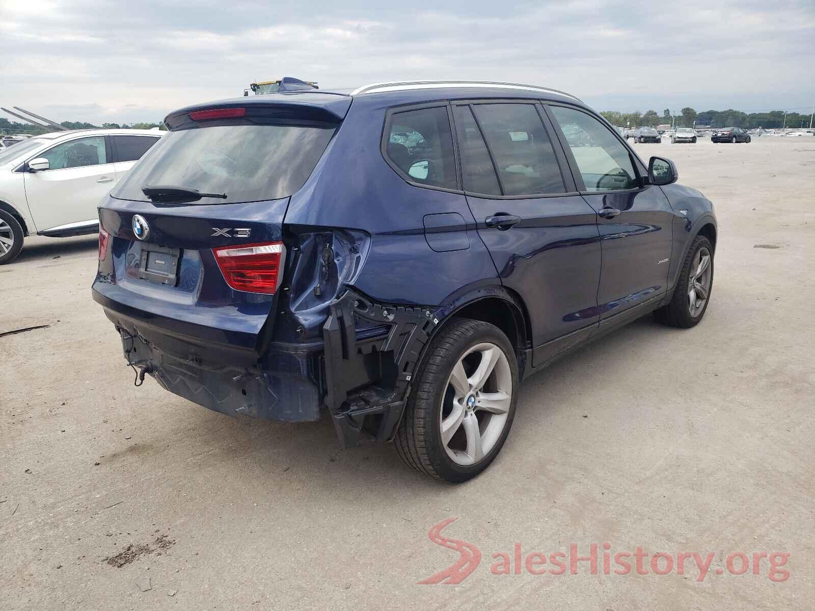 5UXWX9C34H0W75750 2017 BMW X3