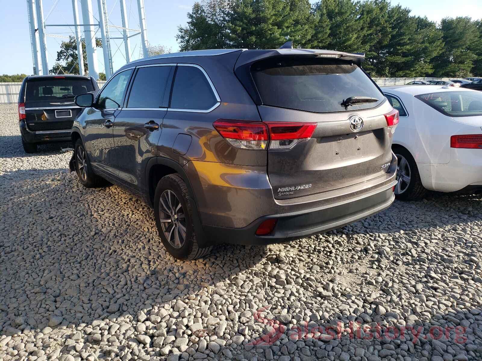 5TDJZRFH4HS363082 2017 TOYOTA HIGHLANDER