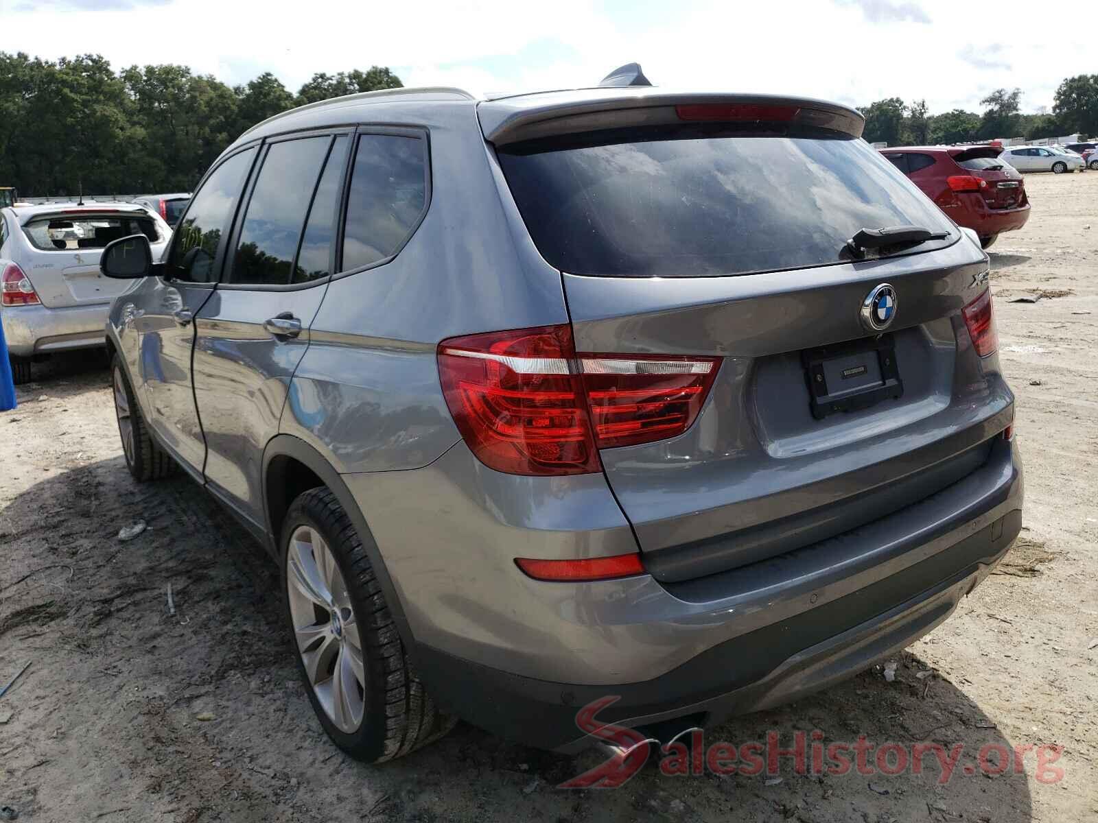 5UXWX9C55G0D71507 2016 BMW X3