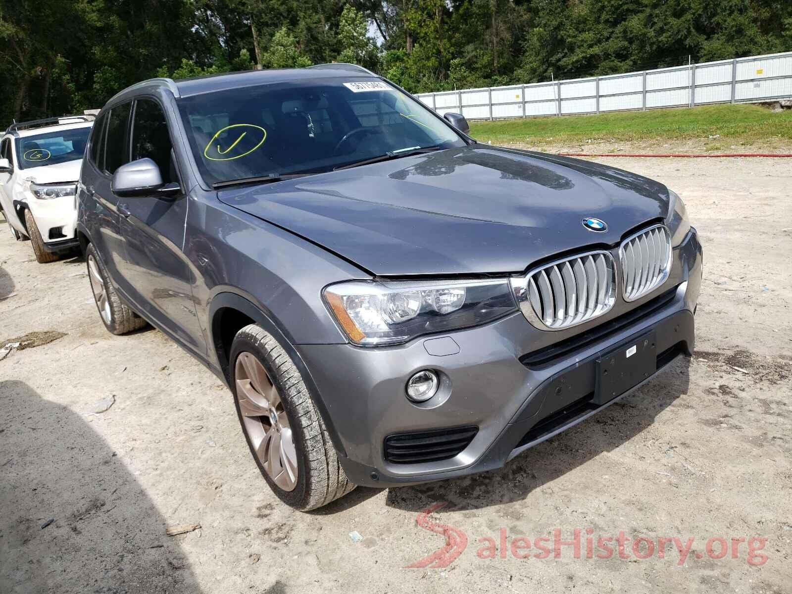 5UXWX9C55G0D71507 2016 BMW X3